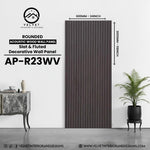 AP-R23WV | Acoustic Wood Wall Panel | Slat & Fluted Decorative Wall Panel | 0.85 in x 24 in x 118 in | Sound-Absorbing | Ideal for Living Rooms, Bedrooms, TV Walls & Feature Walls