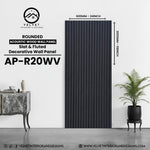 AP-R20WV | Acoustic Wood Wall Panel | Slat & Fluted Decorative Wall Panel | 0.85 in x 24 in x 118 in | Sound-Absorbing | Ideal for Living Rooms, Bedrooms, TV Walls & Feature Walls