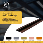 J-81 End Cap | Wall Panel Accessories & LED