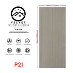 P-21 | Wood Veneer |  Decorative Wall Panel | 1/4 in x 48 in x 110 in | natural wood finish | Waterproof, Scratch-Resistant & Fire-Retardant | Ideal for Living Rooms, Bathrooms & Feature Walls