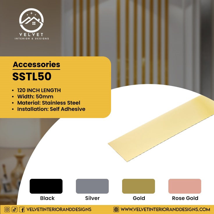SSTL50 | Wall Panel Accessories & LED