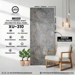 XU-310 | X Series | PVC UV Marble Sheet | Decorative Wall Panel | 1/8 in x 48 in x 110 in | Mirror Gloss Finish | Waterproof & Fire-Retardant | Ideal for Living Rooms, Bathrooms & Feature Walls