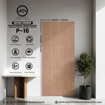 P-16 | Wood Veneer |  Decorative Wall Panel | 5/16 in x 48 in x 110 in | natural wood finish | Waterproof, Scratch-Resistant & Fire-Retardant | Ideal for Living Rooms, Bathrooms & Feature Walls