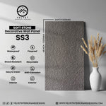 SS3 | Soft Stone | Stone| Decorative Wall Panel |1/8 in x 24 in x 48 in | Stone Finish | Waterproof, Scratch-Resistant & Fireproof | Ideal for Living Rooms, Bathrooms & Feature Walls