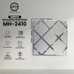 MH-2410 | Mirrors| Wall Panel Accessories | Decorative Wall Panel | 1/8 in x 12 in x 12 in | Convenient Easy Stick - Strong Viscous Force | Ideal for Living Rooms, Bathrooms & Feature Walls