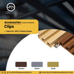 Clips | Wall Panel Accessories & LED